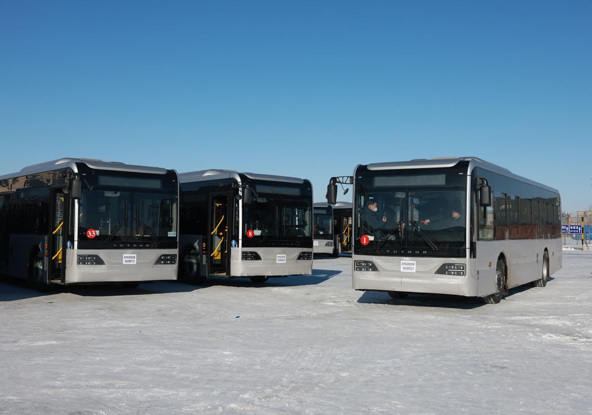 Улаанбаатарын нийтийн тээврийн салбар 485 шинэ автобустай болжээ